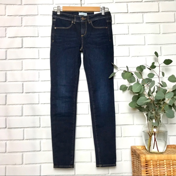 ✨HP NWT LOFT Denim Legging Jeans Vivid Dark Indigo - Picture 4 of 8